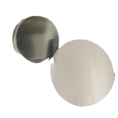 Placa redonda de aluminio personalizada de fábrica 1050 1060 1100 disco de aluminio recubierto con H14 para la sublimación