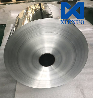 8011 Rollo de papel de aluminio de grado alimenticio 35 micrones Rollo de papel de aluminio Jumbo