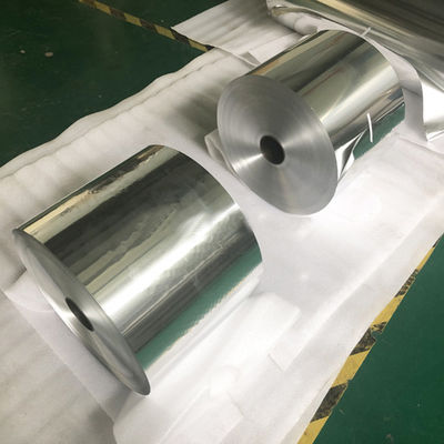 8011 Rollo de papel de aluminio de grado alimenticio 35 micrones Rollo de papel de aluminio Jumbo