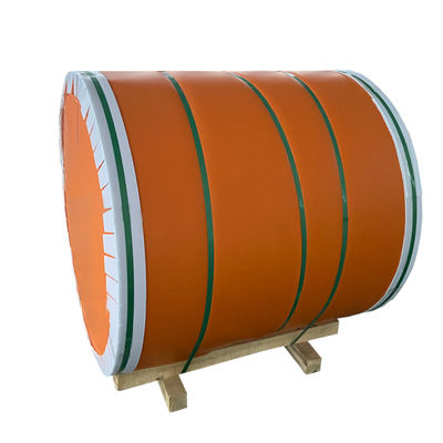 Aluminio revestido de color espesor de bobina de aluminio utilizado para techos y materiales de construcción de paredes