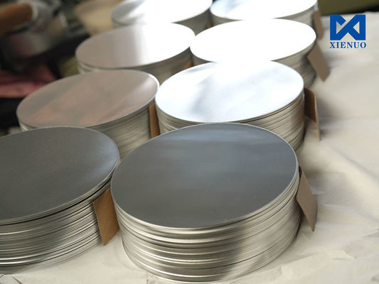 Disco redondo de aluminio Hoja reflectante de aluminio 1050/1060/1100/H14 Círculo de aluminio para maceta