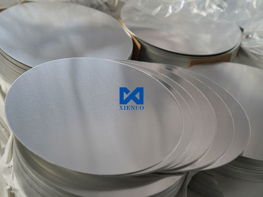 Calidad superior 1mm de corte de aluminio hoja redonda 1070 O 1060 Aluminio disco círculo 3003 3004 3005 Aluminio hoja círculo para utensilios de cocina sartén