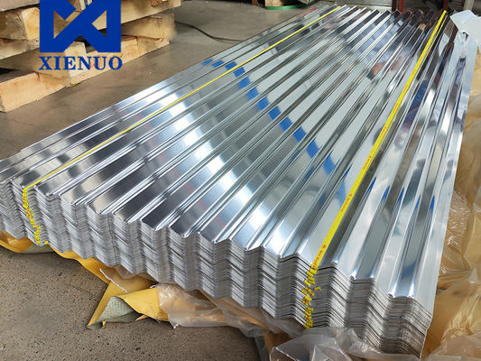 Panel de cubierta de aluminio de construcción de marco de color de aluminio corrugado de cubierta