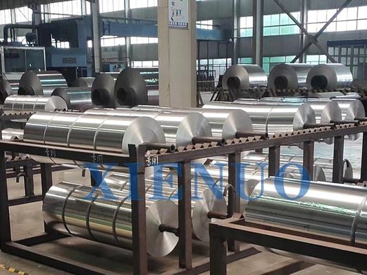 8011 Rollo de papel de aluminio China Fabricante papel de aluminio utilizado para alimentos Contenedor papel de aluminio