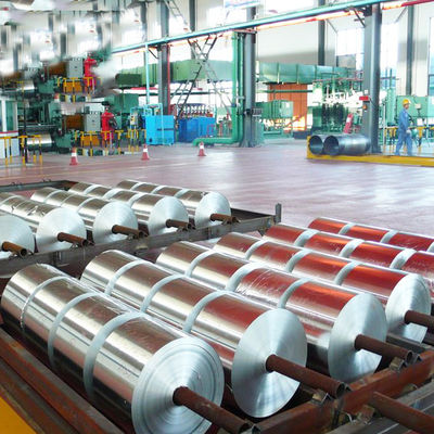 Tamaño personalizado bobina de aluminio de aluminio de calidad alimentaria bobina de aluminio de aluminio de aluminio Jumbo Roll