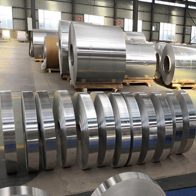 Fabrica de aluminio 0,8 mm espeso bobina / cinta / tira tira de aluminio delgada para persianas venecianas hechas en China