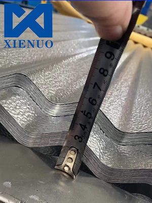 Fabrica Exportación directa Hoja de techo de zinc de aluminio Hoja de techo corrugada
