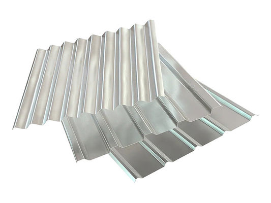 Hoja de techo recubierta de aluminio de color recubierta de hoja corrugada Hoja de techo de aluminio de metal