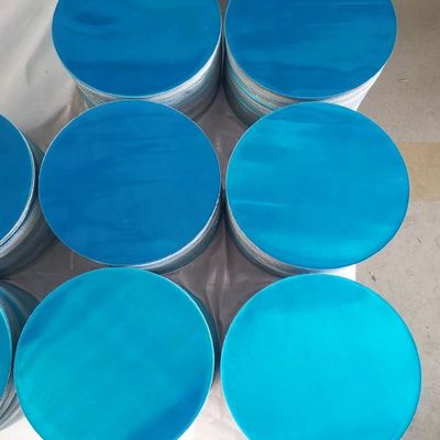 Calidad superior 1mm de corte de aluminio hoja redonda 1070 O 1060 Aluminio disco círculo 3003 3004 3005 Aluminio hoja círculo para utensilios de cocina sartén