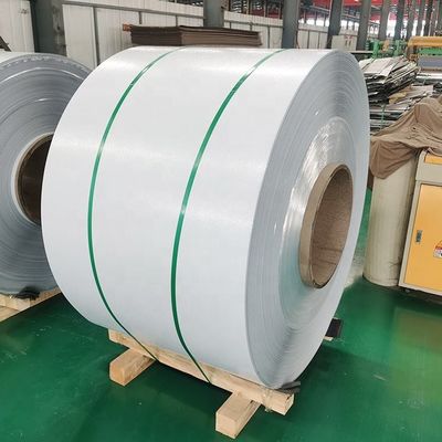 Revestimiento de bobinas de aluminio recubiertas de un solo revestimiento y doble secado 1050 H14 1060 H24 3003 5083 6061 T6 Pintura de granos bobina de aluminio prepintada bobina de aluminio recubierta de color