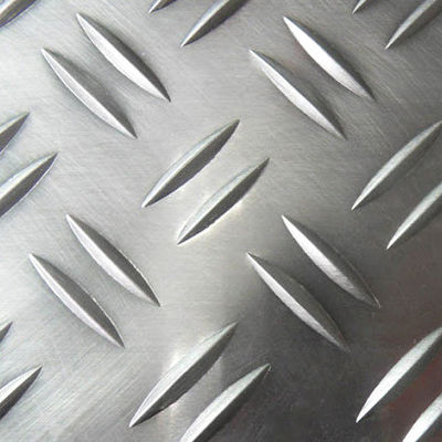 5052 5083 Calidad de buque de mar Checker grabado de placa de aleación de aluminio placa de hoja