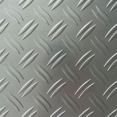 5052 5083 Calidad de buque de mar Checker grabado de placa de aleación de aluminio placa de hoja