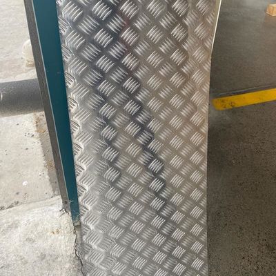 Placa de control Placa de diamante Hoja de aluminio para pasarelas Escaleras Rampas