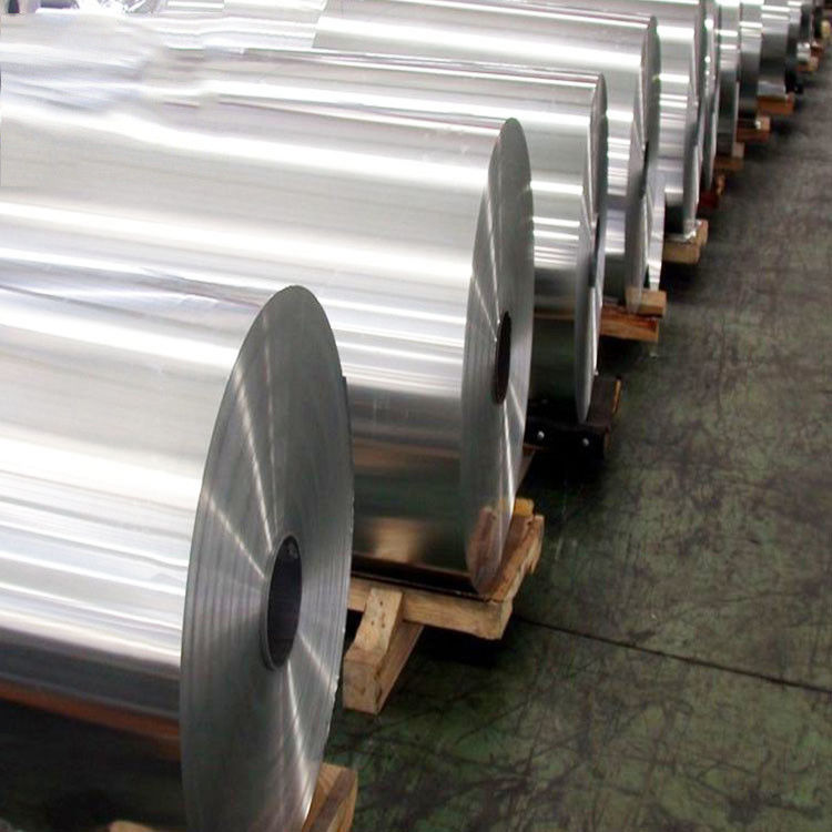 Fabrica de rollos de papel de aluminio hecha 8011 papel de aluminio jumbo precio del rollo embalaje de papel de aluminio