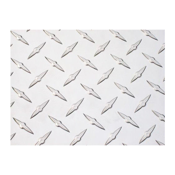 Placa de diamante placa cuadriculada placa plana personalizada placa plana 3003 5052 6061 precio de aluminio en relieve aluminio perforado 3 T