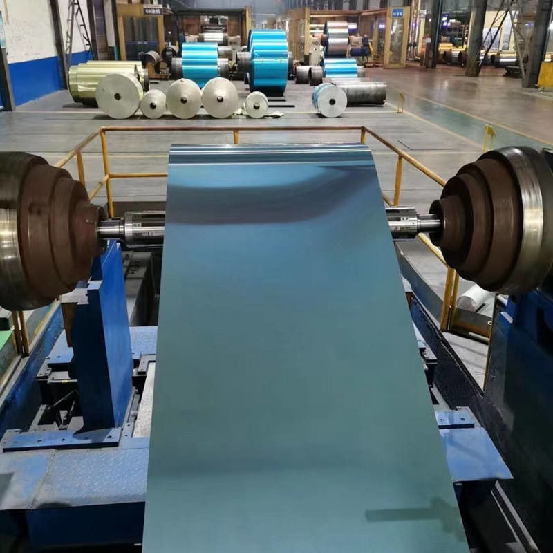 Sistema de aire acondicionado Utilice color azul de aluminio hidrofílico 8011/H22