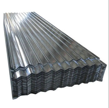 Fabrica Exportación directa Hoja de techo de zinc de aluminio Hoja de techo corrugada